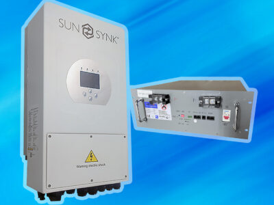 SunSynk Hybrid Inverter 5.5kW + BSL Battery 51.2V - 135Ah (7kWh)