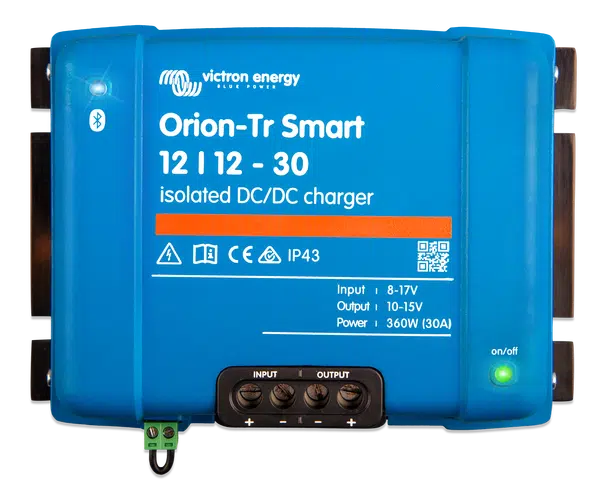 Orion-Tr Smart 12/12-30A (360W) Isolated DC-DC Charger