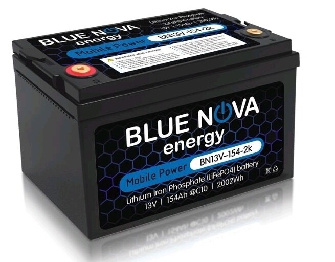 Blue Nova LiFePO4 BN13V-154-2k (Lithium Iron Phosphate)