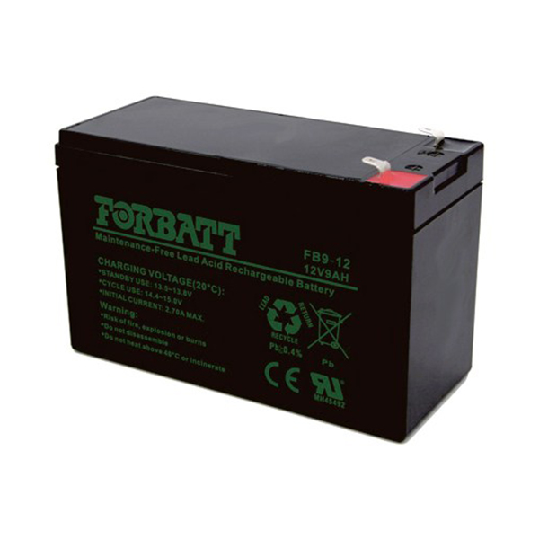 Forbatt 12V-9Ah Sealed Lead Acid Maintenance Battery