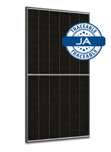 465W N-type Double Glass Bifacial LB Traceable Low carbon MC4-EVO2 connectors  Black Frame