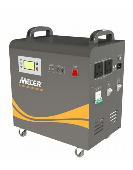 Mecer 2Kw 24V 2x100A Bat / includes 800W MPPT Solar Charge Controller