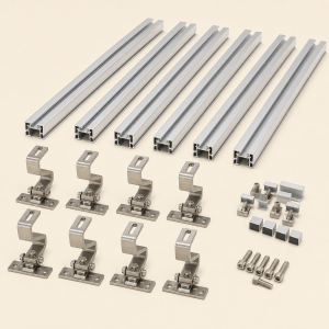 Tile roof mounting