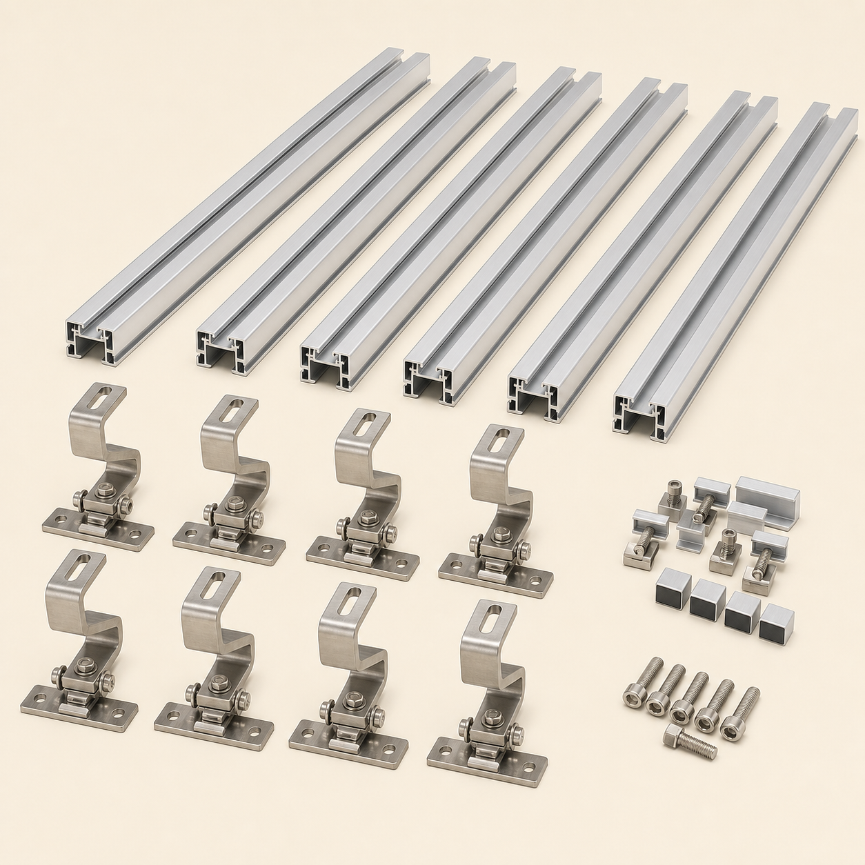 Tile roof mounting