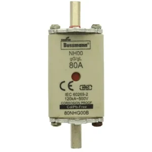 Battery DC Blade Fuse 80A - NH00