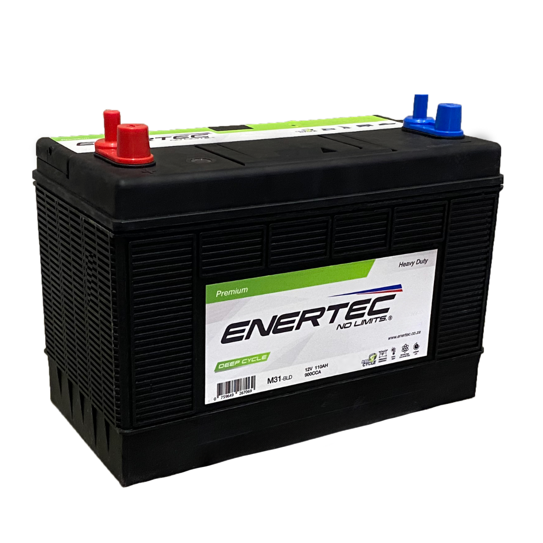 110AH 12V Enertec Battery - Deep Cycle