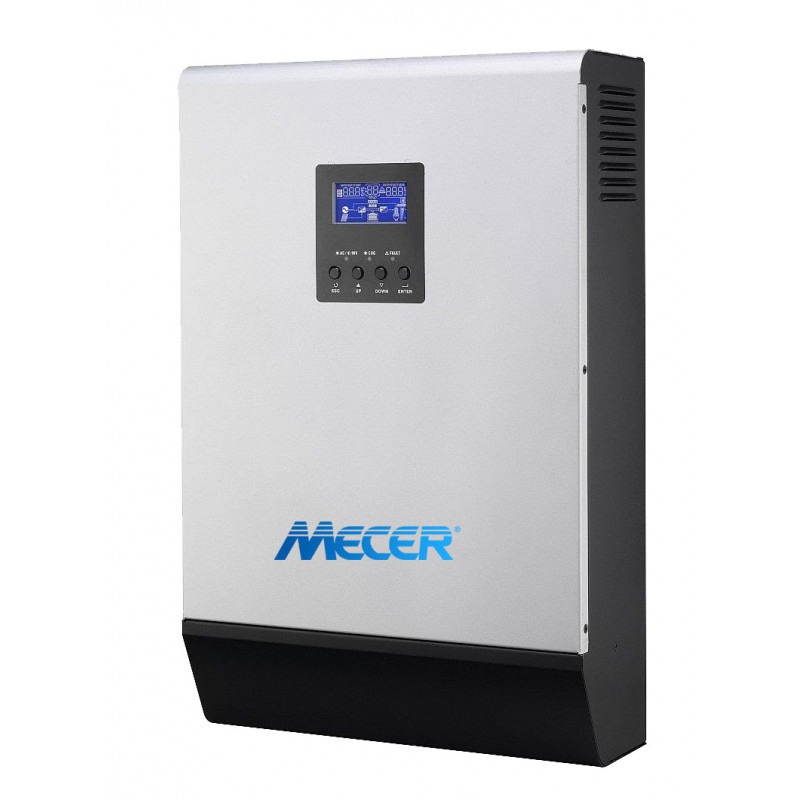 MECER HYBRID 5000VA/5000W Inverter Charger 2400W PWM Controller | 220Vac 48V DC (NO Parallel Capability)