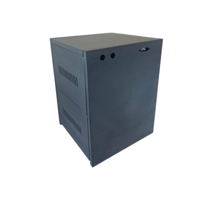 Mecer 13U Stackable Lithium Battery Cabinet for 6 x 2U Batteries