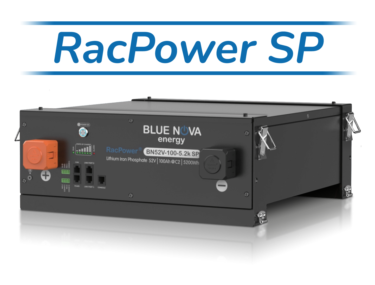 Blue Nova RacPower SP 51.2V 5.2kWh LiFePO4 Battery