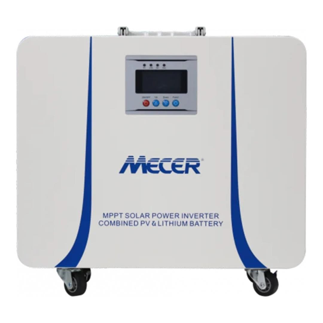 Mecer 1.5kW Portable LiFePO4 Power Station 25.6V 100Ah